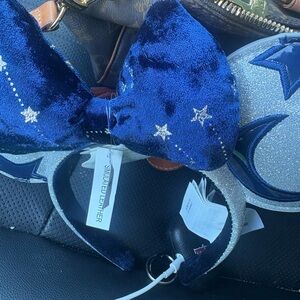 Sparkling Starry Blue and Silver Disney Headband